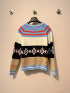 Fendi 25 Cardigan Multicolor Wool 0015
