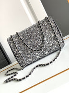 CC 24S Mini Flap Bag 20cm Stone Inlaid