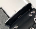CC 24S Mini Flap Bag 20cm Stone Inlaid