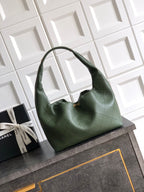Chanel 26C Hobo Bag Olive Green Cowhide GHW 272338