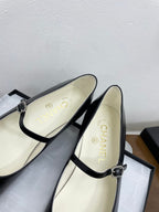 CC Mary Jane Black Cowhide
