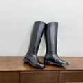 CC High Boots 30mm Black Lambskin