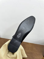 CC Mary Jane Black Calfskin