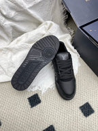 LV Trainer Sneaker Black Cowhide 611157