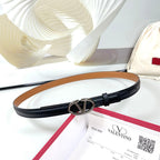 The Bold Edition Belt 20mm Black Brown Calfskin Black Buckle