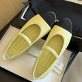 mary janes lime black lambskin grosgrain