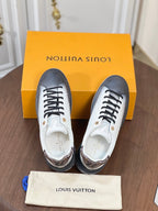 LV TIME OUT SNEAKER GREY MIX WHITE CALFSKIN