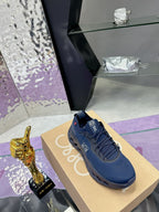 Loewe x On Cloudtilt Sneaker Navy Blue Calfskin