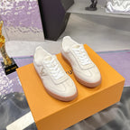 LV 26 Frontrow Sneaker Cream Cowhide 599254