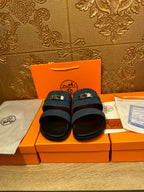 HM JACKSON SANDAL CHARCOAL SUEDE