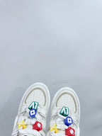 LV Archlight Sports Shoes White With Beige Border Calfskin
