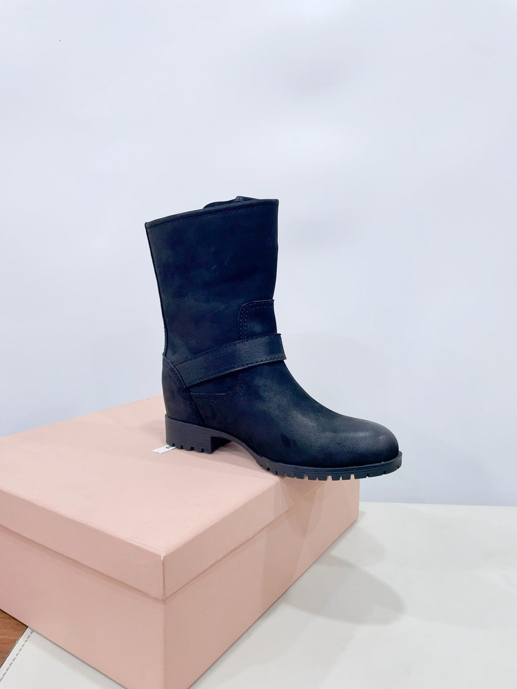 Miu Boots Black Calfskin