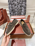 LP Summer Charms Walk Loafers Coffee Suede 565863