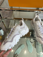LV Rush Sneaker 40mm White Cowhide