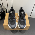 Loewe x On Cloudsolo Sneakers Black Grey and White Polyester and Mesh 533482