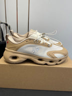 Loewe x On Cloudsolo Sneakers Cream Grey and Light Beige Polyester and Mesh 533485