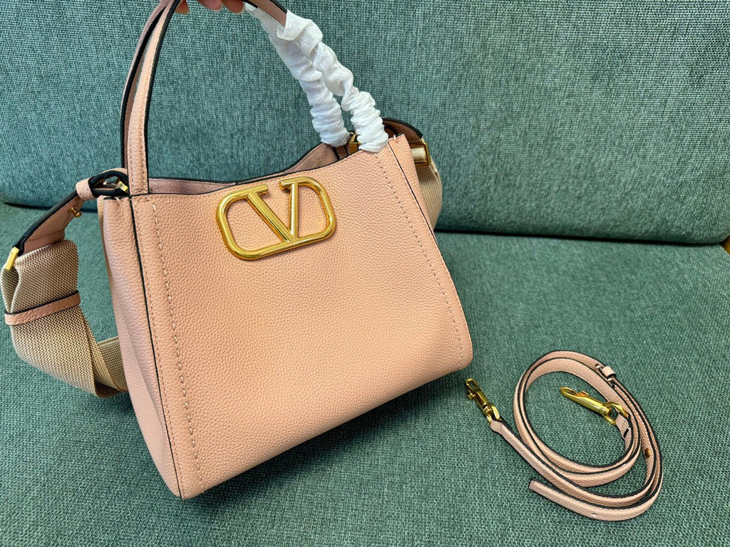 VALENTINO small handbag blush pink calfskin 538533