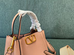 VALENTINO small 19 handbag blush pink calfskin 538535