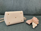 VALENTINO small 19 handbag beige calfskin 538536