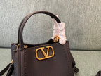 VALENTINO small 19 handbag black calfskin 538538