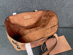 Valentino Garavani tote brown suede 555248