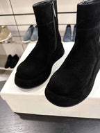 The Row SS2025. Boots  Black Suede 543371