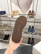 The Row SS2025. Boots  Brown Suede 543372
