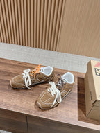 Miu Balance 530 SL Sneakers Dark Brown Suede