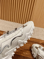 LV Rush Sneaker White Mix Silver Cowhide