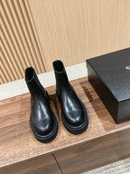 CC Chelsea Ankle Boots Black Calfskin 937074