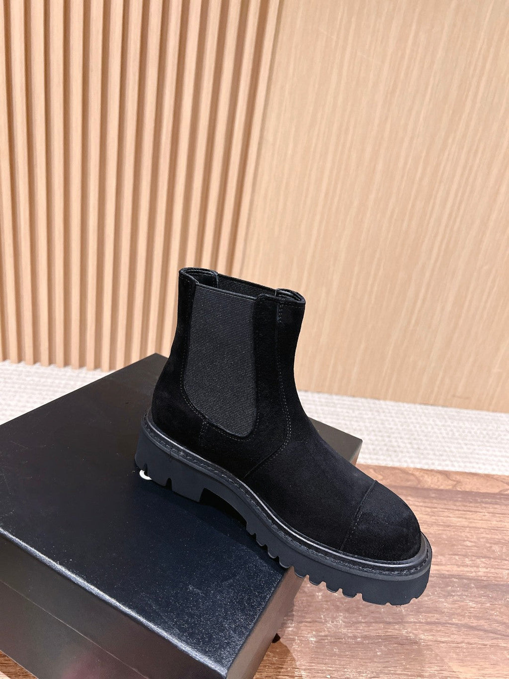 CC Chelsea Ankle Boots Black Suede 937075