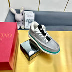Mid-top Runboot Split Leather Sneaker 30mm Grey Suede 994559