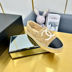 CC 25s Slip–on Espadrilles Light Brown Velvet 297829