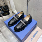 SW Palmer Highshine Loafer With Crystal Black Leather 554369