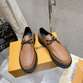 LV Ranger Derby Loafer Brown Cowhide 610716