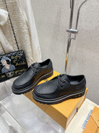 LV Ranger Derby Loafer Black Cowhide 610717