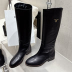 Celine 25 Boot Black Cowhide 554199
