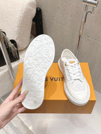 LV x TM Lagoon Sneaker White Canvas Lace 610799