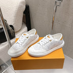 LV x TM Lagoon Sneaker White Canvas Lace 610799