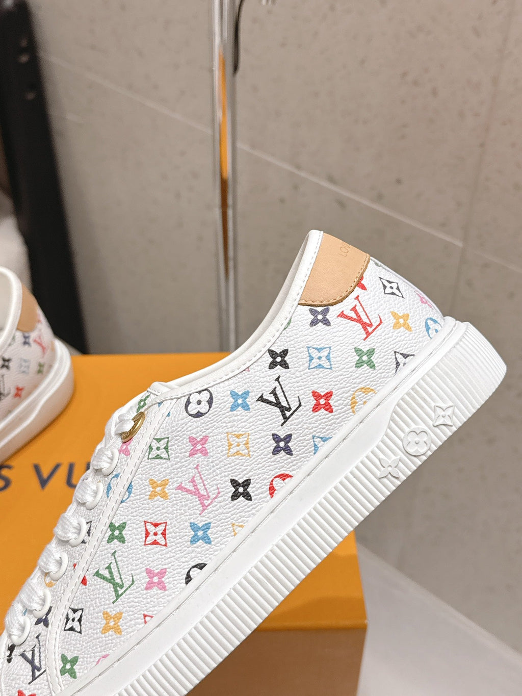 LV x TM Lagoon Sneaker White Monogram Canvas 610801
