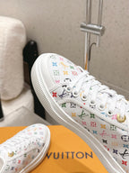 LV x TM Lagoon Sneaker White Monogram Canvas 610801