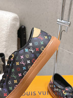 LV x TM Lagoon Sneaker Black Monogram Canvas 610802