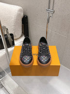 LV x TM Lagoon Sneaker Black Monogram Canvas 610802