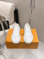 LV x TM Lagoon Sneaker White Monogram Denim 610803