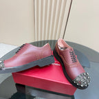 Viv Loafers Earthy Pink Pearl Cowhide 299781