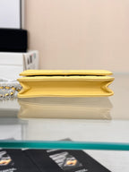 WOC 19CM LIME CAVIAR SILVER HARDWARE