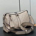 hand it all pm 29cm beige mahina calfskin