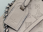 hand it all pm 29cm dark beige mahina calfskin