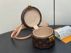 lv scott bag 13cm brown monogram canvas