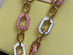 CAPUCINES BB 27 YELLOW TAURILLON GOLD HARDWARE